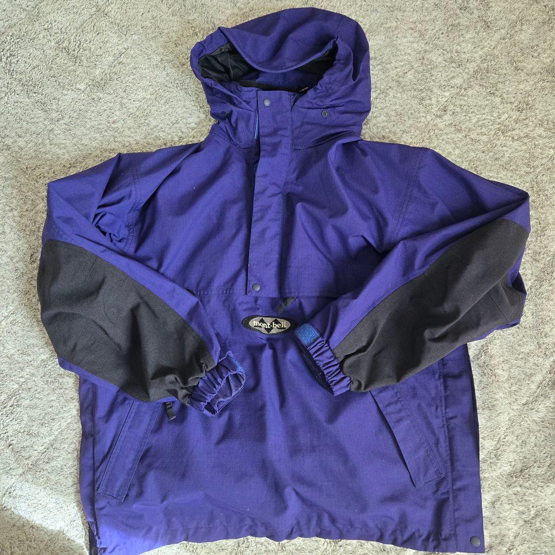 希少)90s mont-bell GORE-TEX オーバル アノラック 希少)90s mont-bell GORE-TEX オーバル アノラック 希少)90s mont-bell