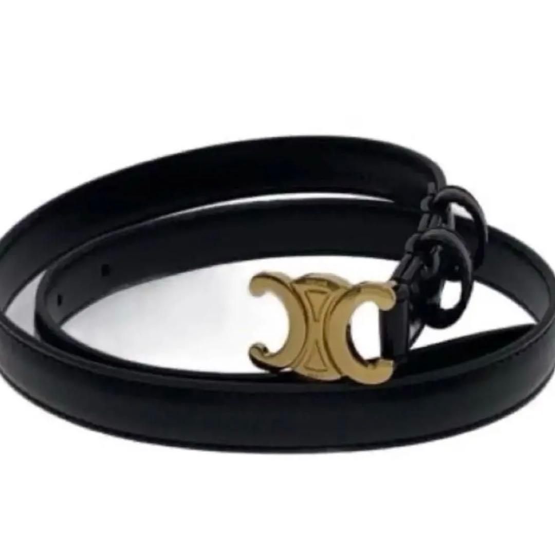 CELINE セリーヌ スモール 18MM トリオンフ ベルトトリヨンレザー