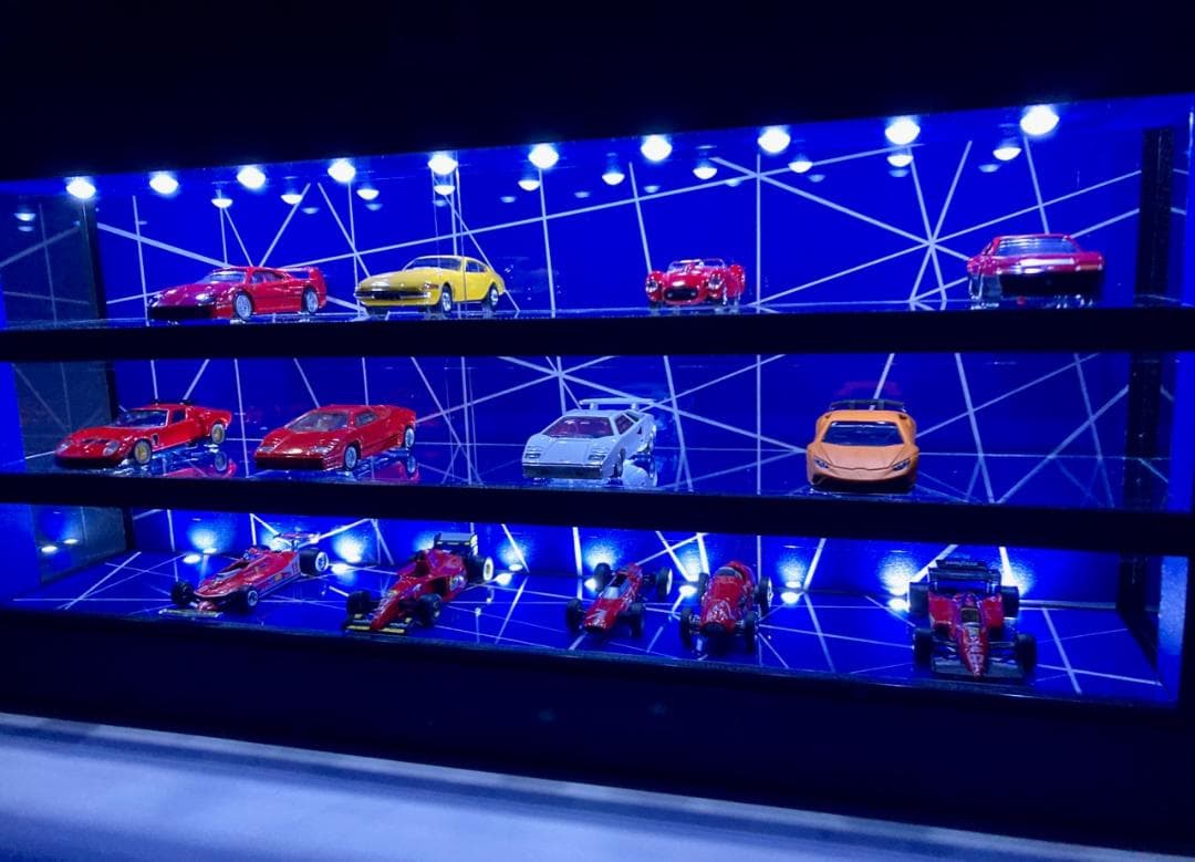 1/64展示30台可・CBU＆WH・3層式ディスプレーBOX / ネオジオラマ