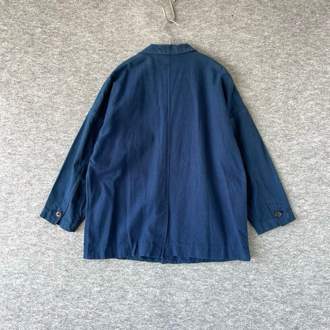 ARTS&SCIENCE Men´s bulky jacket 1 藍染