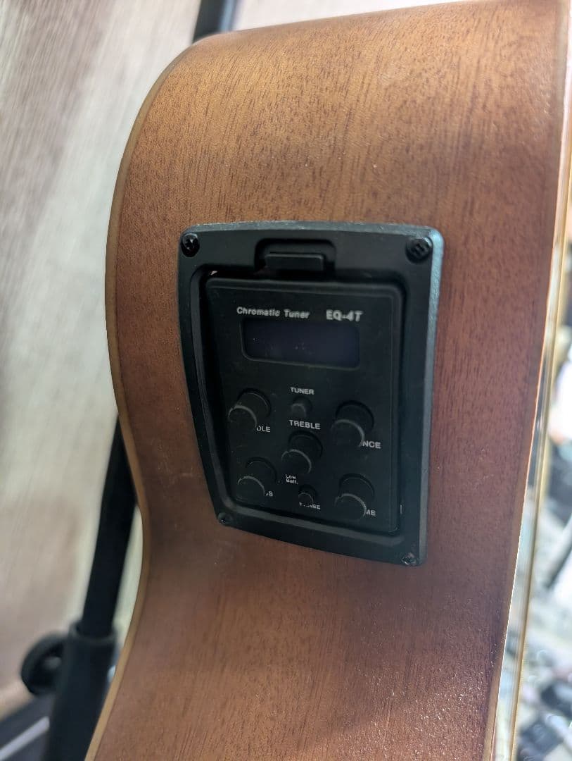 良音/S.yairi YF-04/MH 改チューナー付エレアコ 弦低め ケース付 美