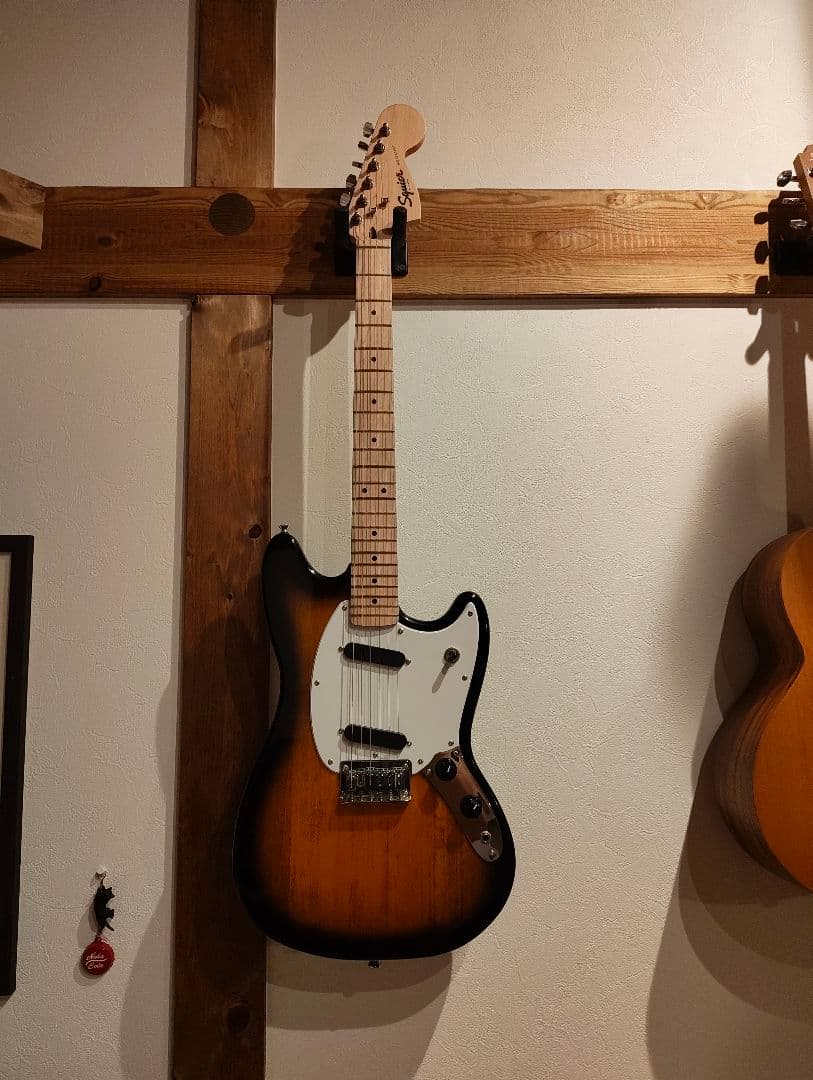 スクワイヤー　ムスタング Squier by Fender SONIC MUSTANG HH Laurel Fingerboard Black