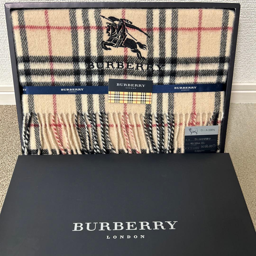 BURBERRY バーバリー ひざ掛け ブランケット - メルカリ
