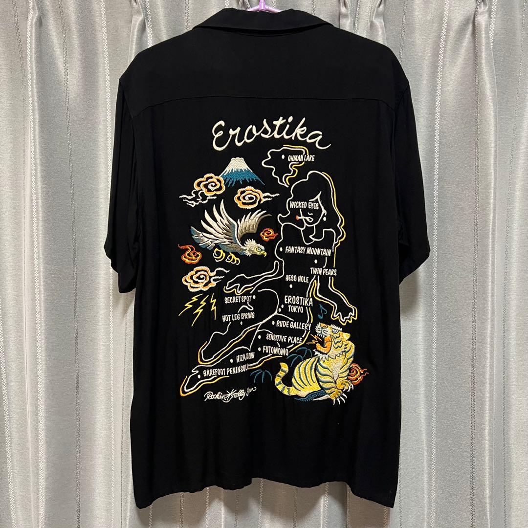 希少 ルードギャラリー 刺繍 ボウリングシャツ ロッキンジェリービーン ロッキンジェリービーンがプロデュースするショップEROSTIKAとRUDE