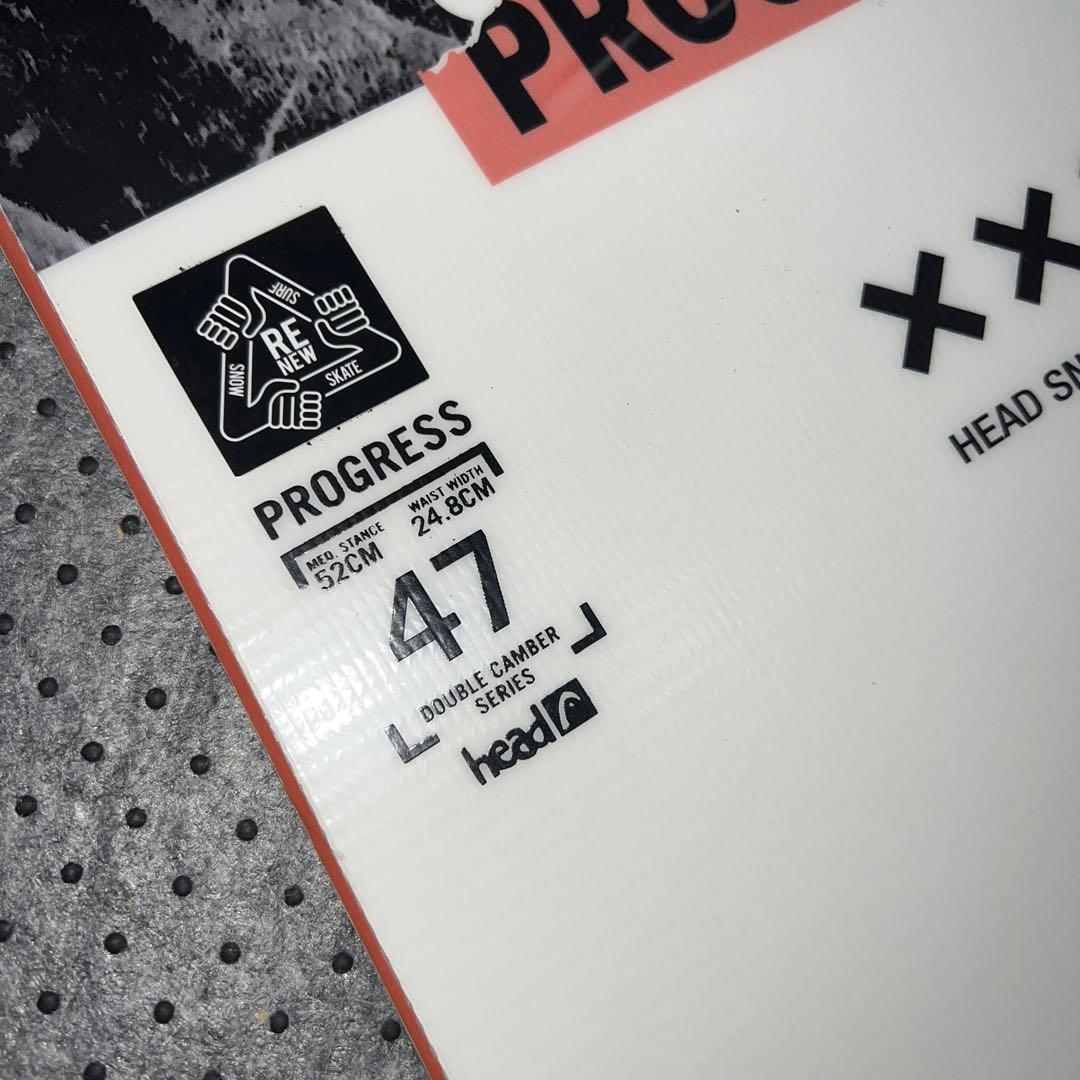 2回使用 147cm head PROGRESS×SALOMON RHYTHM - メルカリ