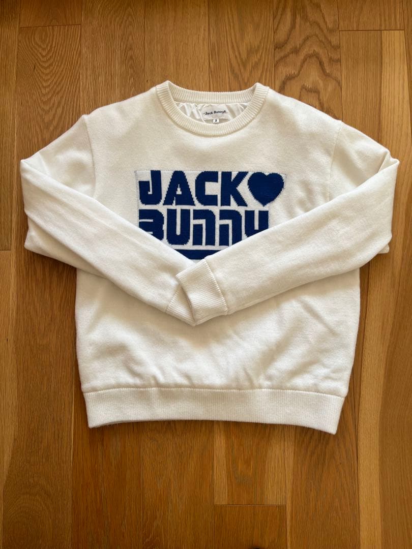 最終値下げ❣️Jack Bunny!! 防寒セーター 2 ホワイト 最終値下げ❣️Jack Bunny!! 防寒セーター 2 ホワイト Jack Bunny