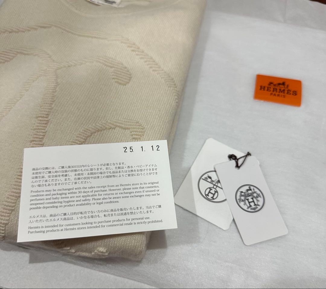 HERMES ロングスリーブニット 《Hリフト》