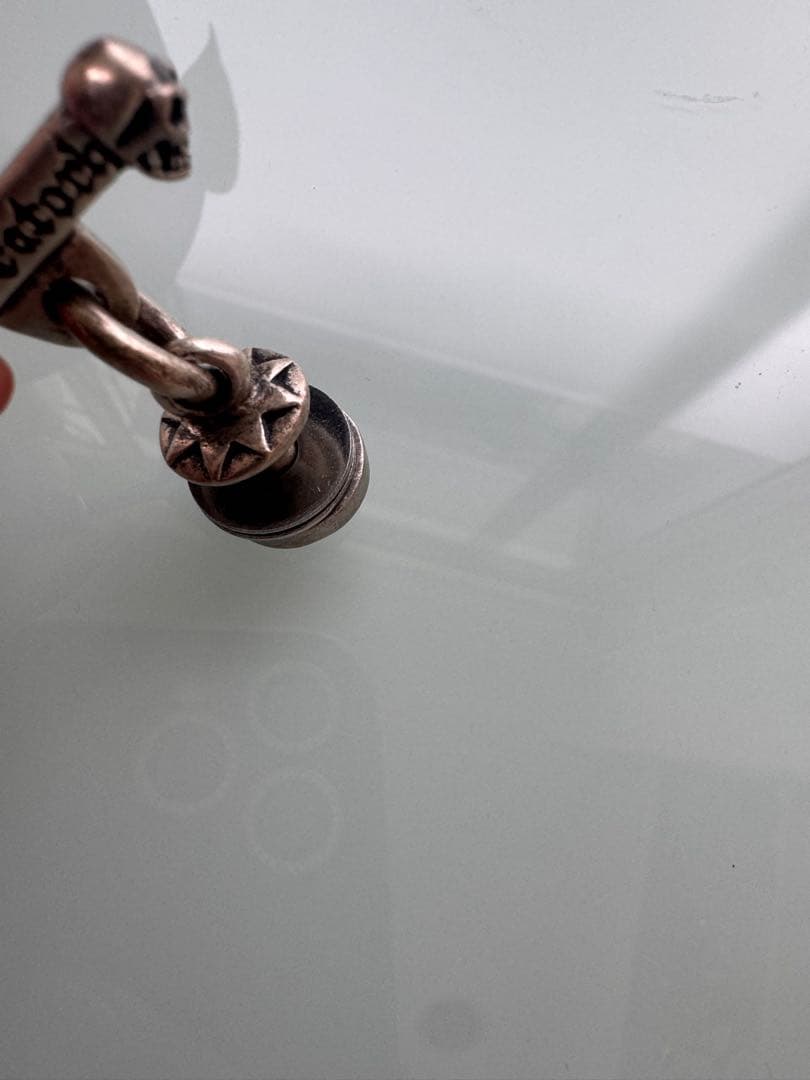 SilverスカルウォレットTバー②