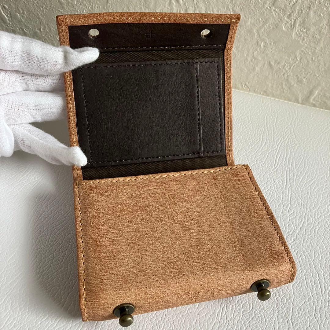 極美品 エムピウ m＋ ミッレフォッリエ 2 p25 クアドレッティ キャメル