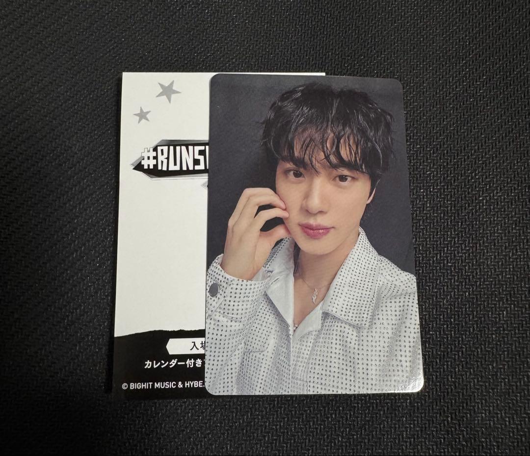 RUNSEOKJIN ジン映画 入場者特典 第2弾カレンダー付きフォトカード