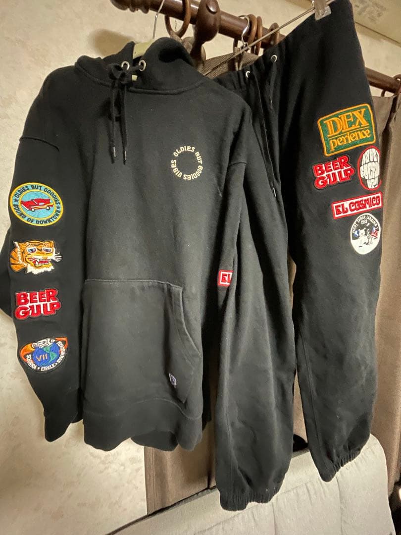 ANTIBAL アンティバル マルチワッペン スウェット セットアップ - メルカリ