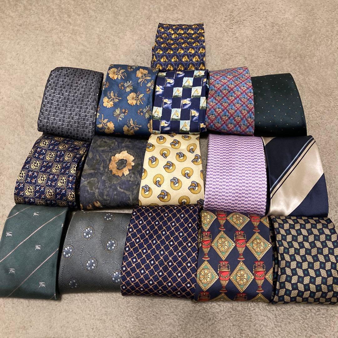 ネクタイ16本まとめ売り ブランド多数 - メルカリ