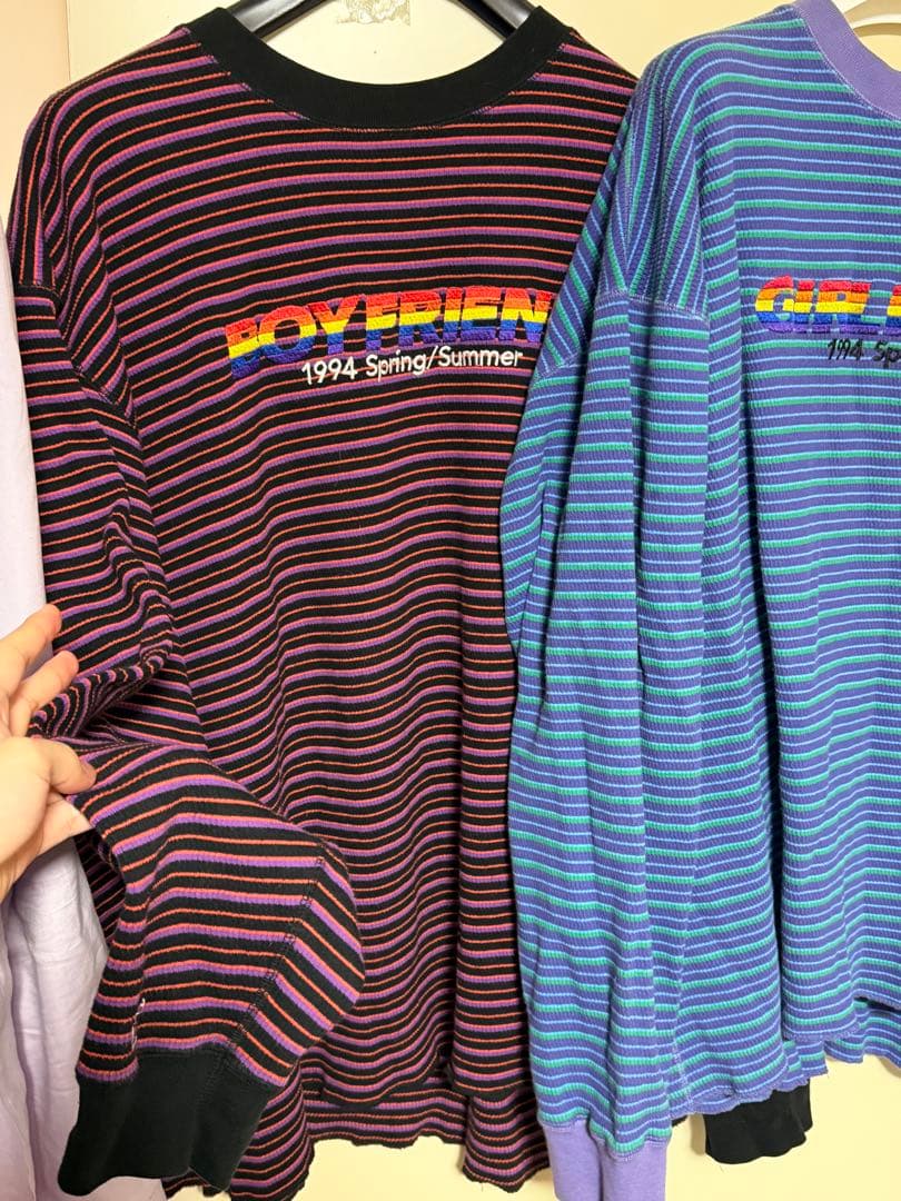 トップス Dairiku girlfriend boyfriend set