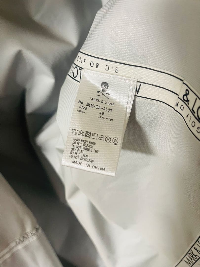 マークアンドロナ MARK&LONA レインウェア ウインドブレーカー Lサイズ