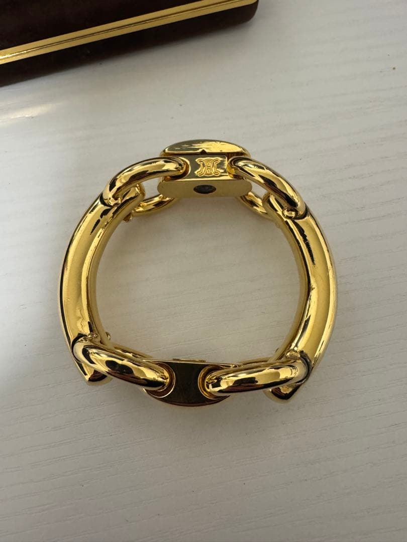 お値引き 【ケース付き】CELINE セリーヌ ブレスレット ゴールド