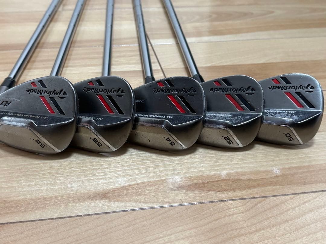 TyalorMade ATVウェッジ 5本セット(50,52,54,56,58)｜ATV Wedge