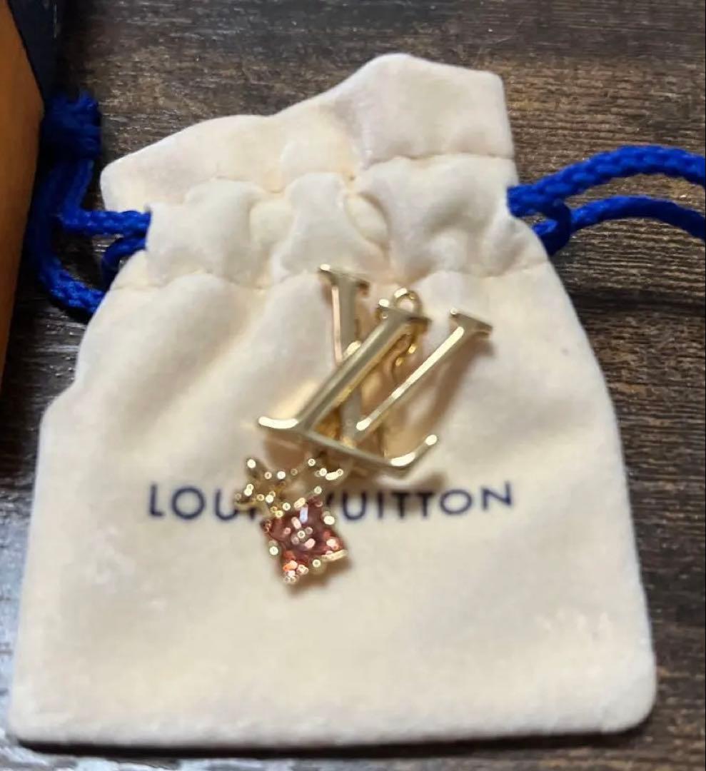 新品未使用品 Louis Vuitton ヘアクリップ ゴールド ルイヴィトン