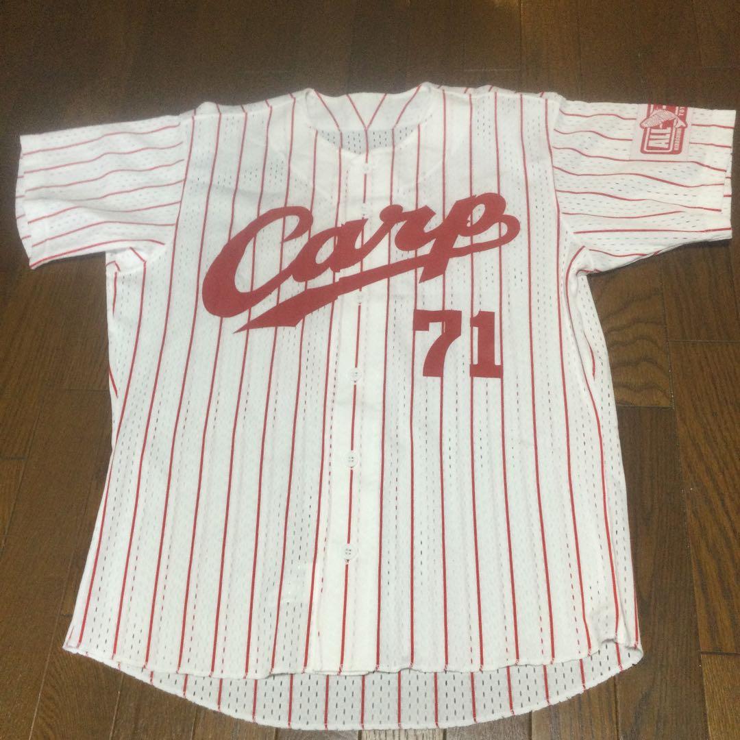 広島東洋カープ ブラウン ユニフォーム Mサイズ all in ワッペン