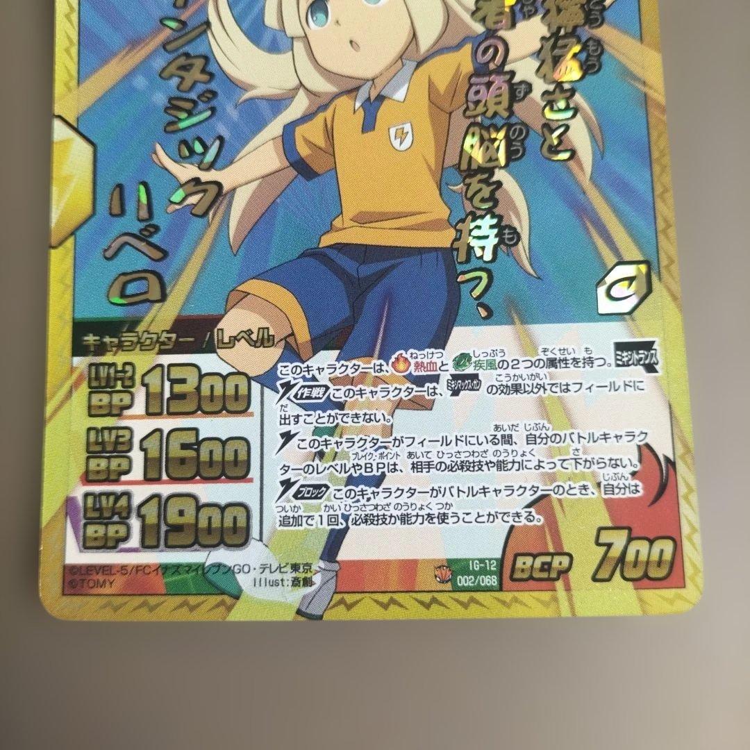 イナズマイレブンGO【菜花黄名子】2種カードセット - メルカリ