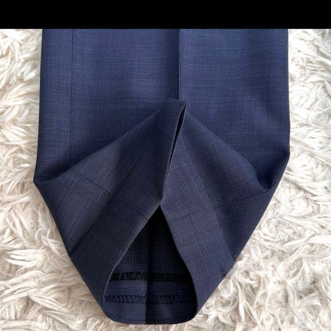 トゥモローランド DRAGO スーツ セットアップ ネイビー 48 モヘヤ混 L