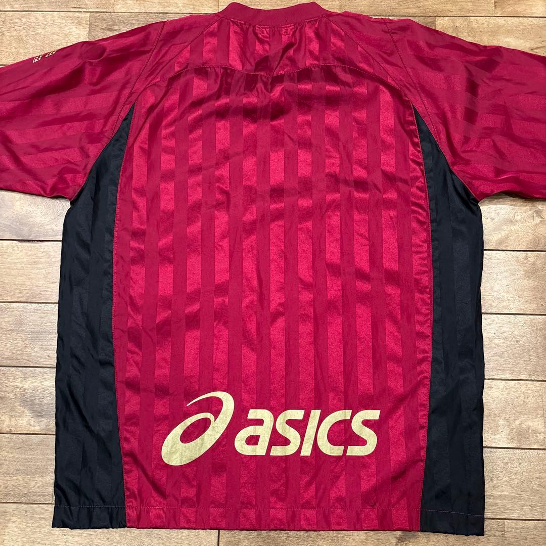 極美品】ヴィッセル神戸 ピステ上下 セットアップ ナイロン アシックス XL