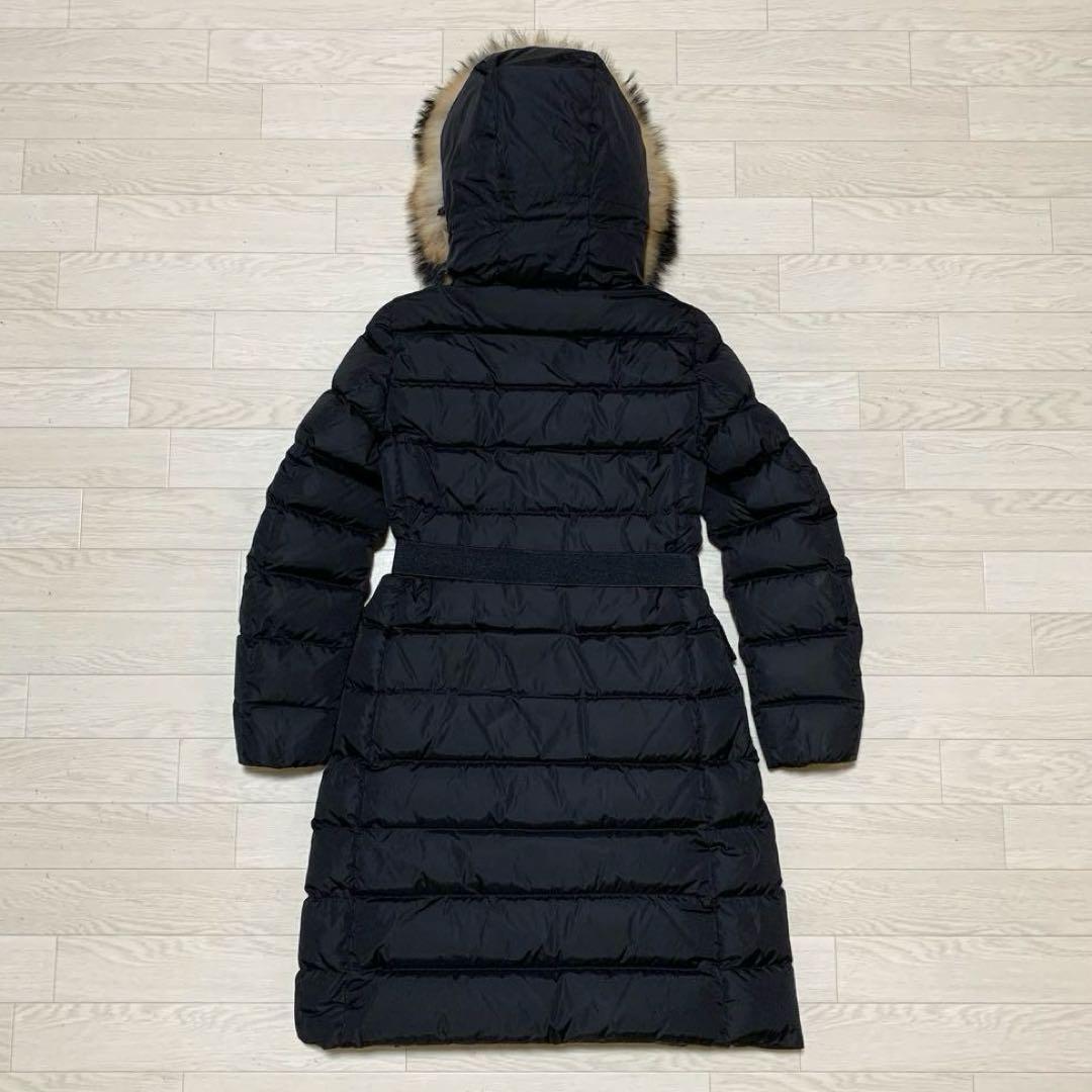 モンクレール クロエ KHLOE リアルファー ダウンジャケット 4D269