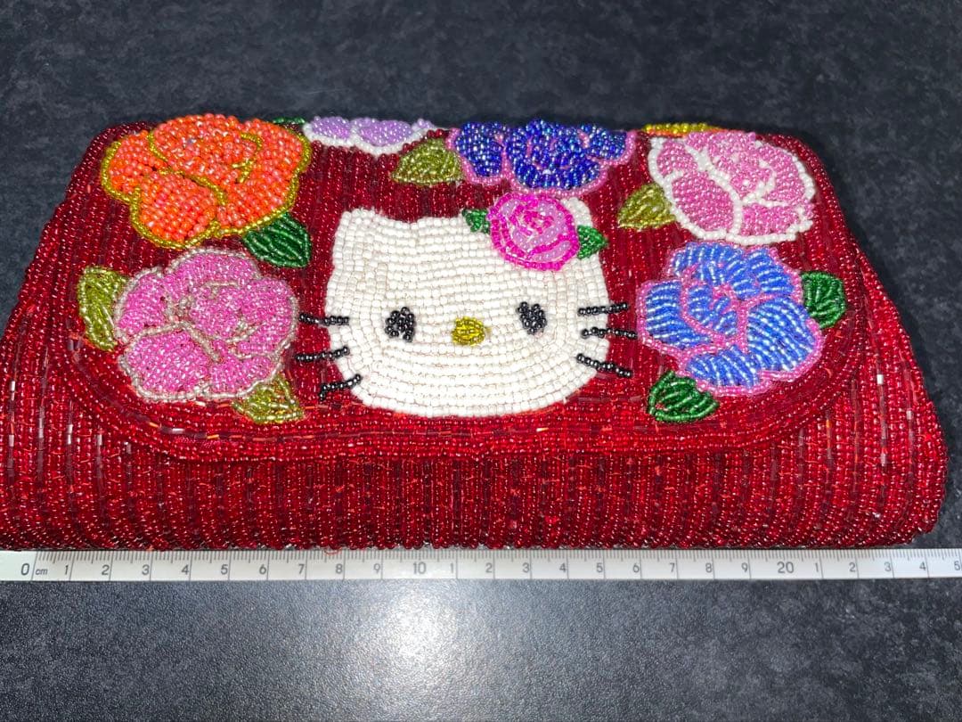 ハローキティ・レトロ クラッチバッグ・ショルダーバッグ【斜めがけ