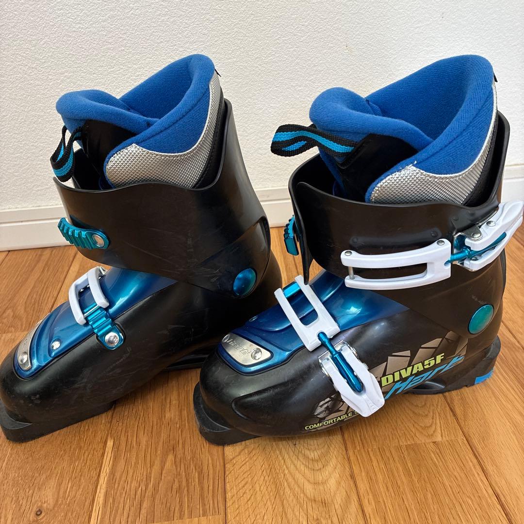 Hart DIVA 子供用スキーセット 板120/靴22/ストック - メルカリ