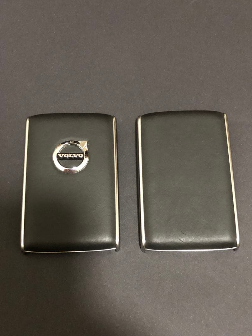 ボルボ純正キーフォブシェル チャコールレザー - メルカリ