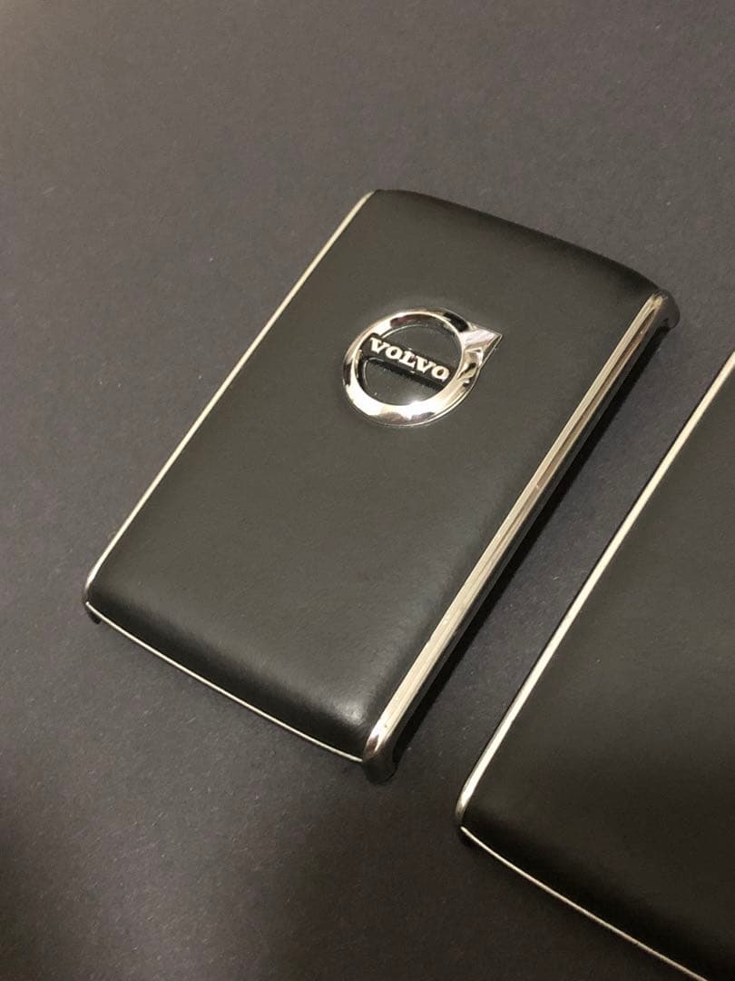 ボルボ純正キーフォブシェル チャコールレザー - メルカリ