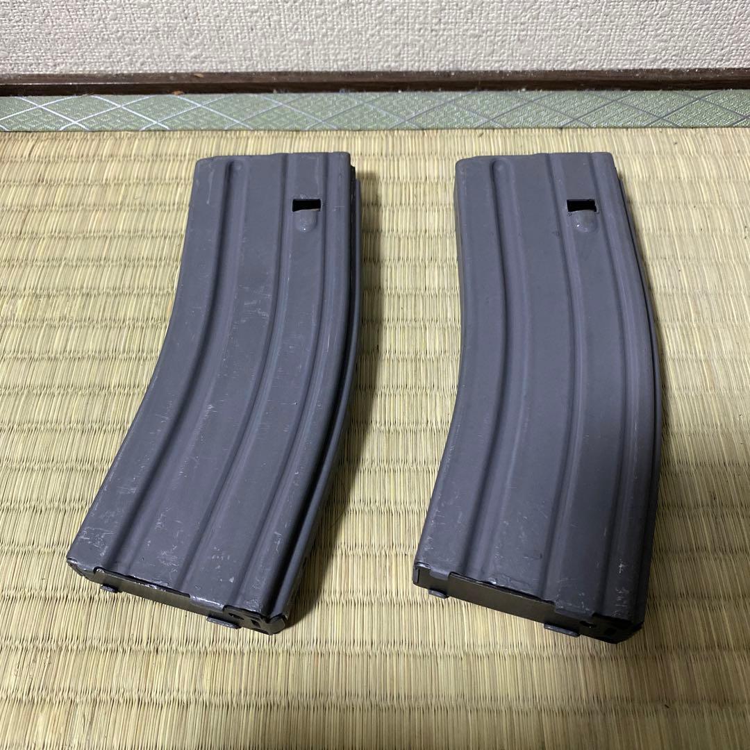 米軍放出品 官給品 実物 M4/M16 アルミ製STANAGマガジン 2個セット