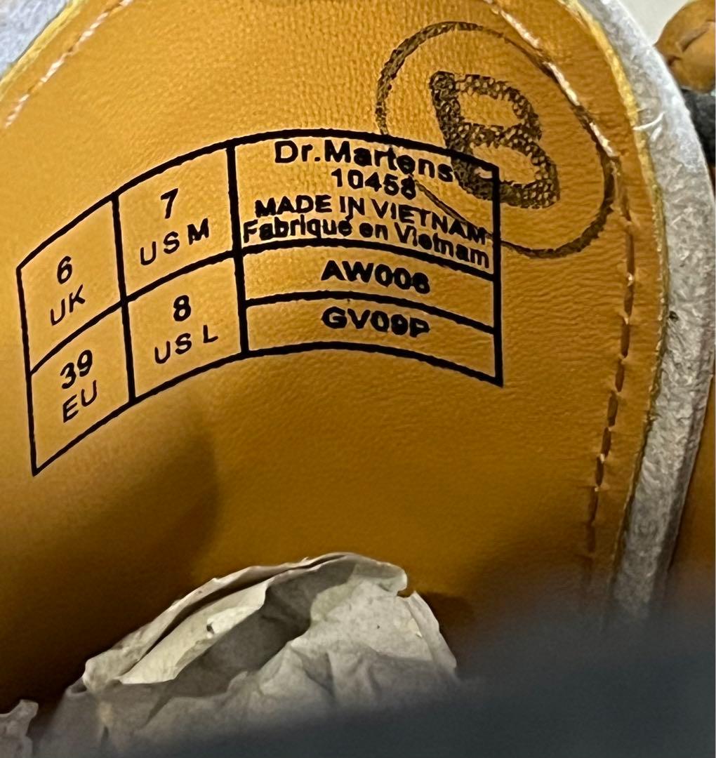 新品未使用】Dr.Martens ドクターマーチン 白黒 バイカラー UK6 - メルカリ