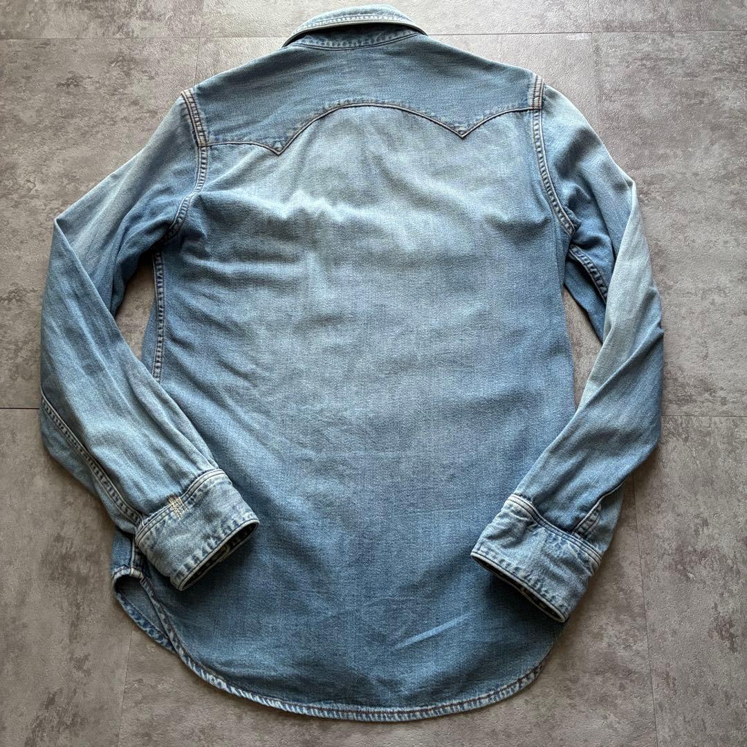 S〜M 激レアBlue Blue デニムシャツ B'z 稲葉浩志着 日本製 - メルカリ