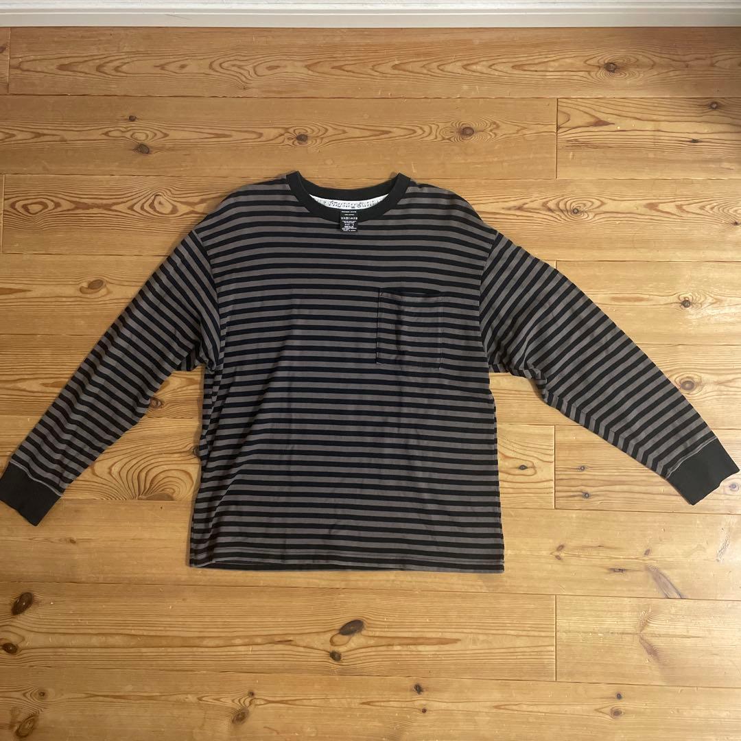 NUMBER (N)INE ナンバーナイン ストライプ ロンT - メルカリ