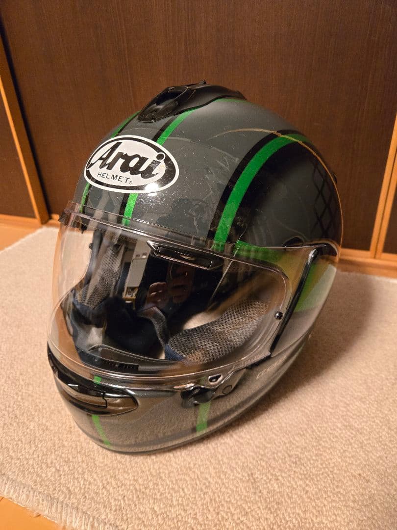 Arai x kawasaki コラボヘルメット テイクオフ (59-60) - メルカリ