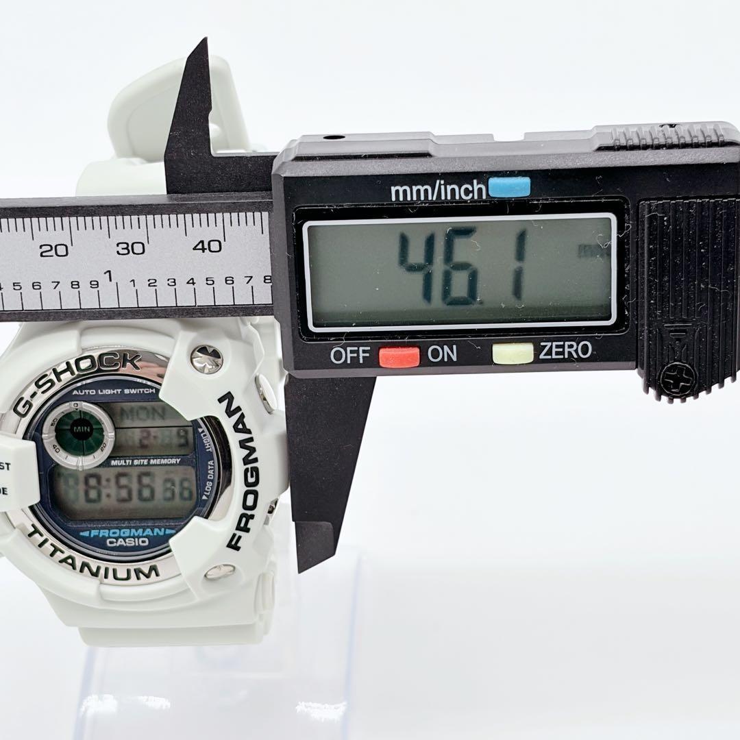 希少 CASIO G-SHOCK フロッグマン DW-9900 ホワイト チタン - メルカリ