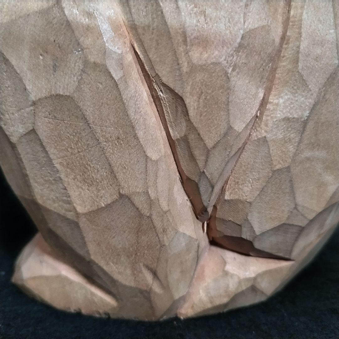 八雲 柴崎重行 彫刻熊 サイン 志 1990 木彫り 熊 鑑定書無し