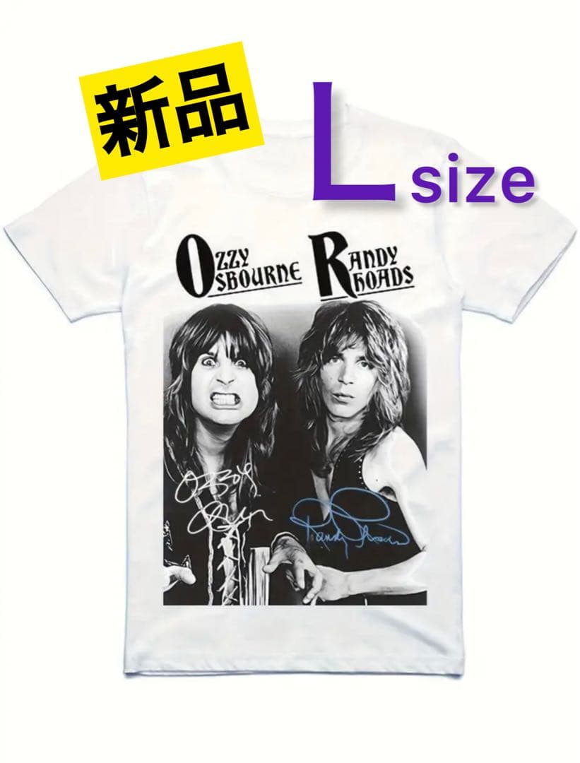 新品】オジー・オズボーン ランディ・ローズ Tシャツ - メルカリ