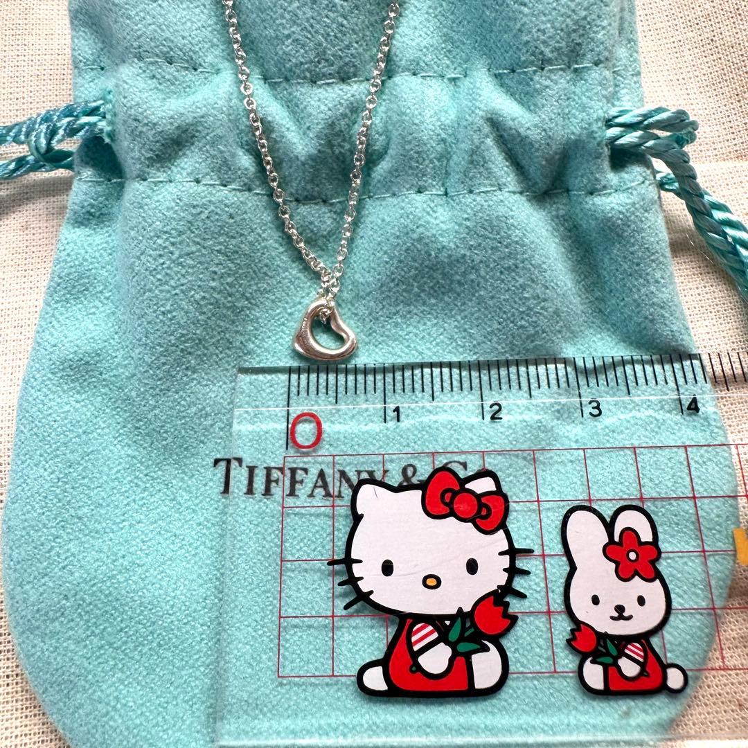 ティファニー ネックレス オープンハート 7mm Tiffany】 オープン ハート ミニ ペンダント 7mm (Tiffany & Co
