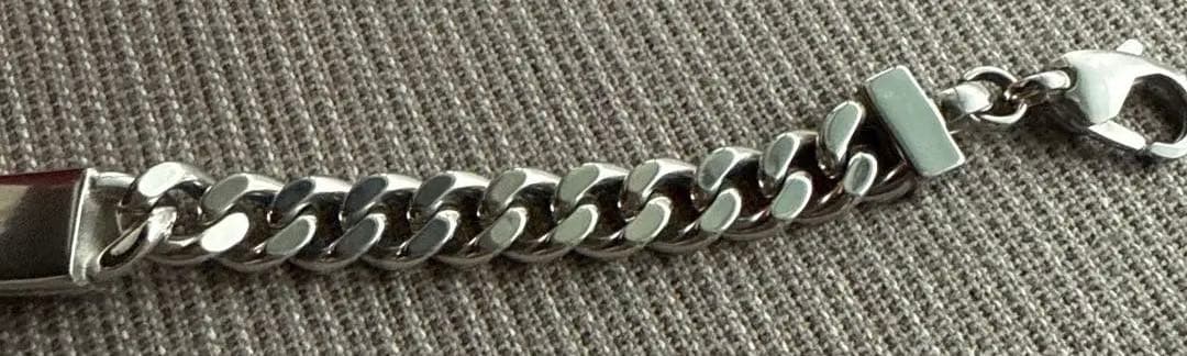 DIESEL DIESELチェーンブレスレット Gold＆Silverコンビ