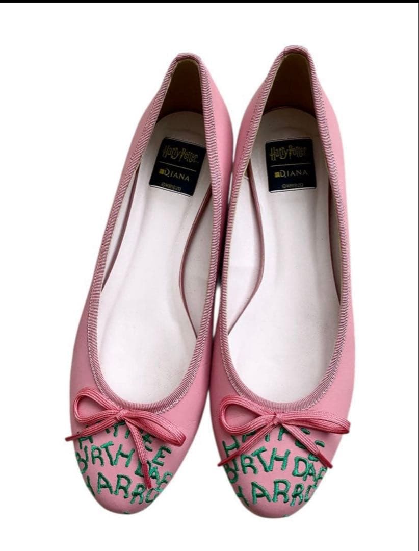 HarryPotter ×DIANAコラボ 「バースデーケーキ」バレエシューズ