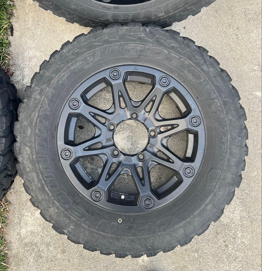 TOYO OPEN COUNTRY16インチM/T＋アルミホイール＋ナットセット - メルカリ