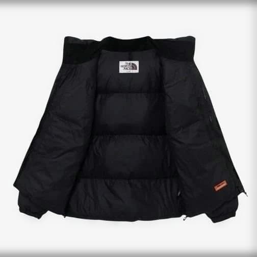 新品】韓国限定 ノースフェイス ホワイトレーベル ダウン ダークグレイ