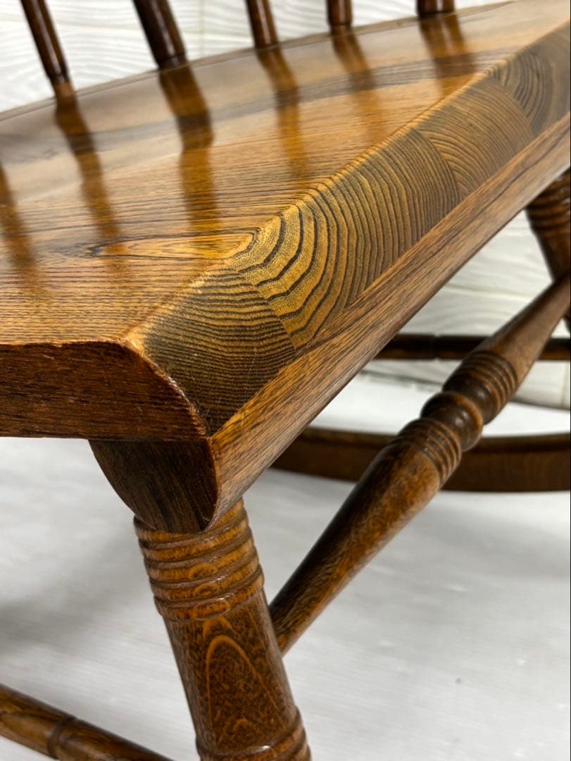 飛騨産業 キツツキ ロッキングチェア 昭和レトロ 椅子 札幌市】