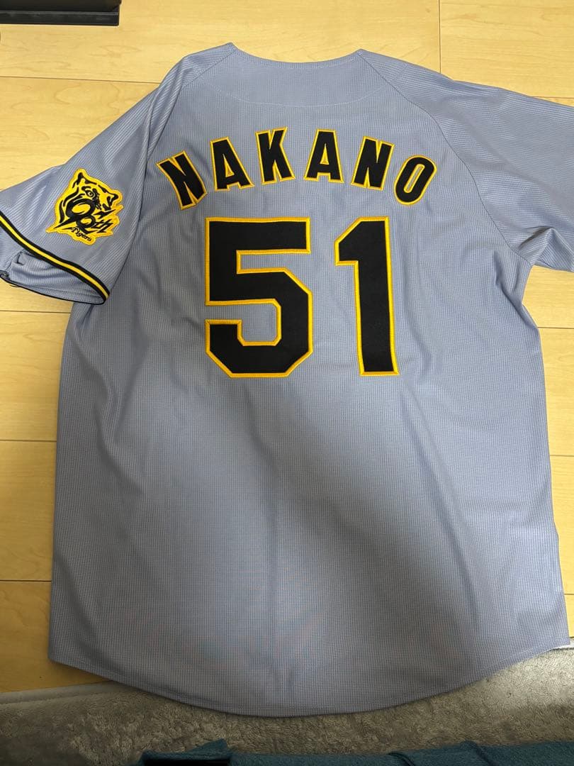 阪神タイガース 中野拓夢 ビジター ユニフォーム L - メルカリ