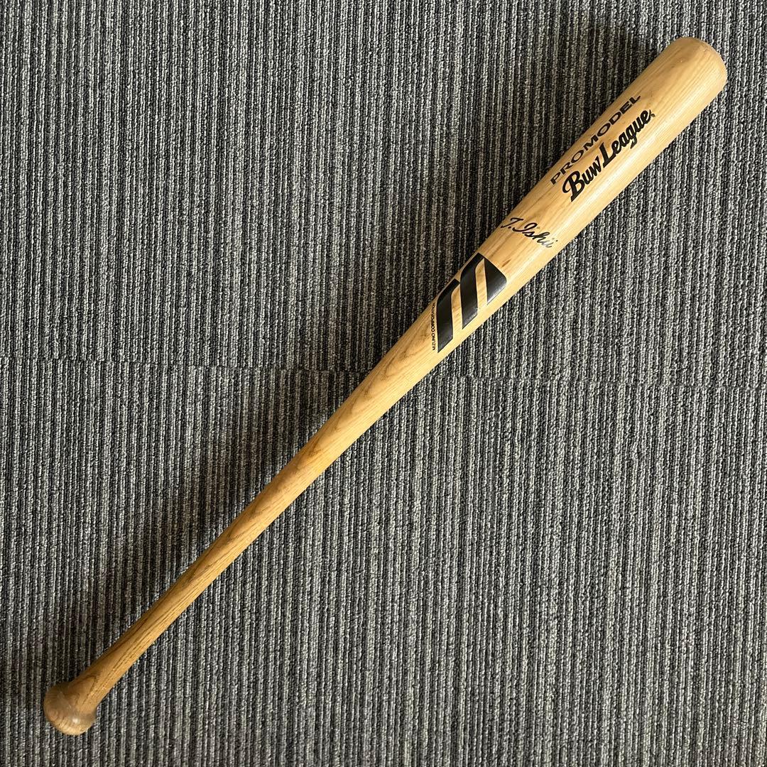 ミズノ MIZUNO プロモデル木製バット ベイスターズ2000本安打石井琢朗