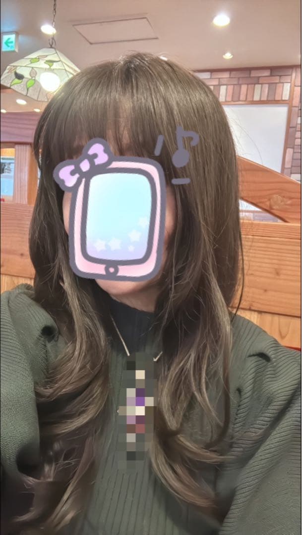 ブラウン ロングウェーブウィッグ 前髪あり ブラウン ロングウェーブウィッグ 前髪あり - メルカリ