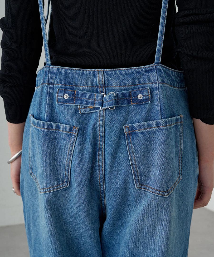 \"mite\"LOUNGEDRESS ラウンジドレス デニムオールインワン