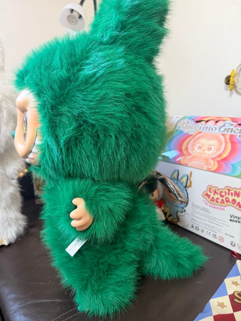 超特大60cmジモモ フォレストエンジェル カラフルテール 特注羽付モデル