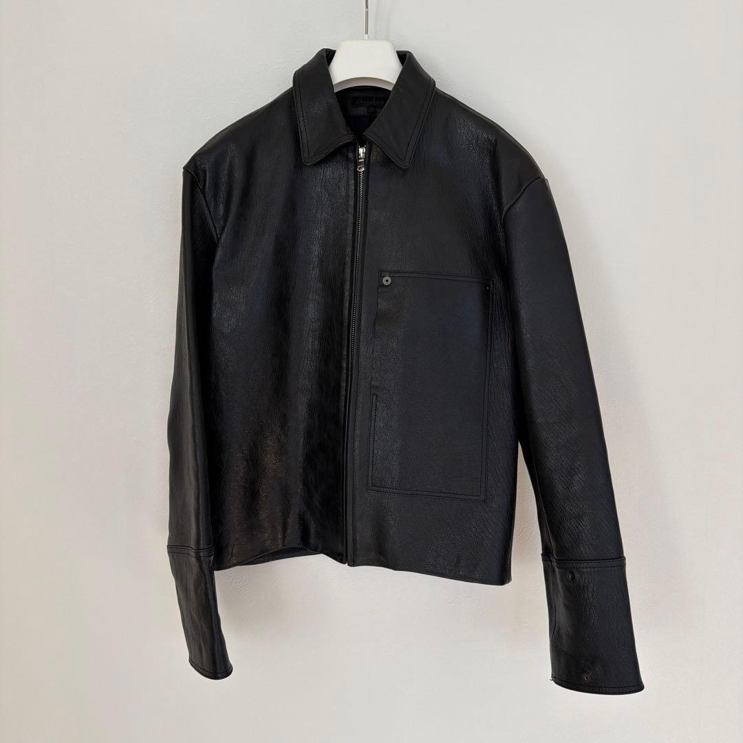 希少Omar afridi 21aw レザージャケット - メルカリ